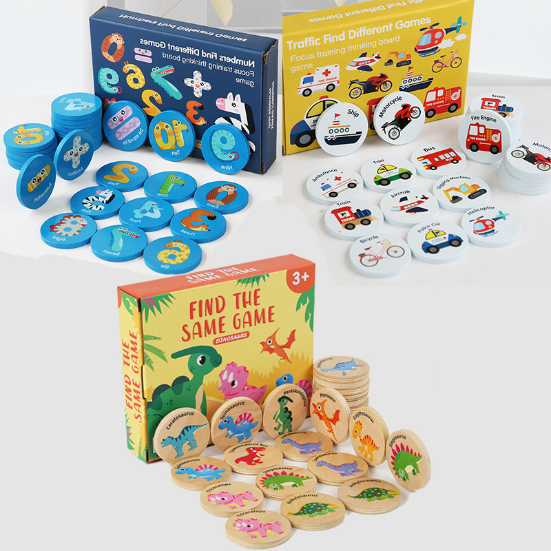 Board Game Of Life - Jeu de mémoire éducatif en bois