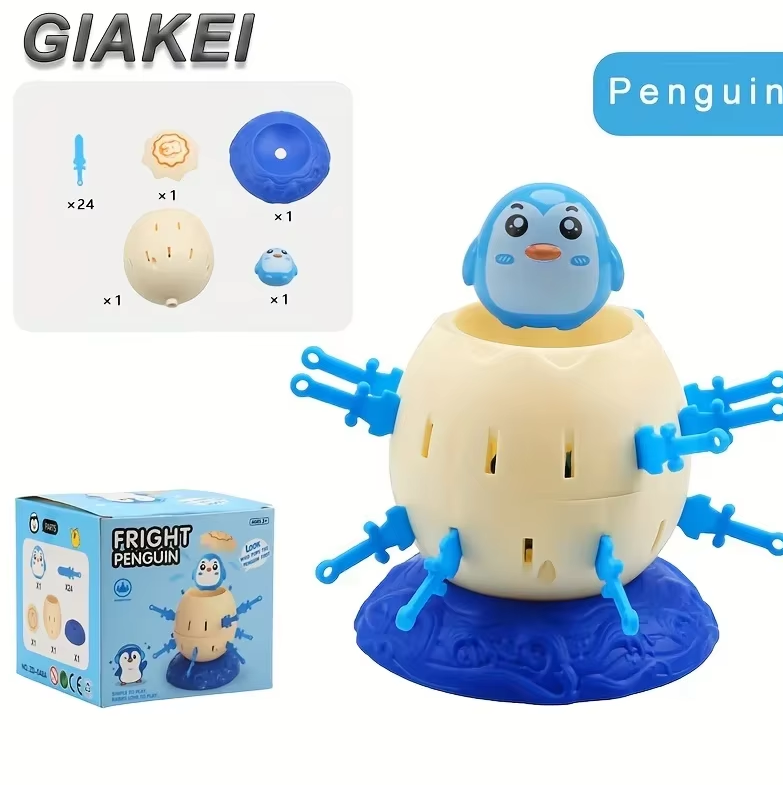 Board Game Pirates - Seau de Pirate Mini pingouin interactif
