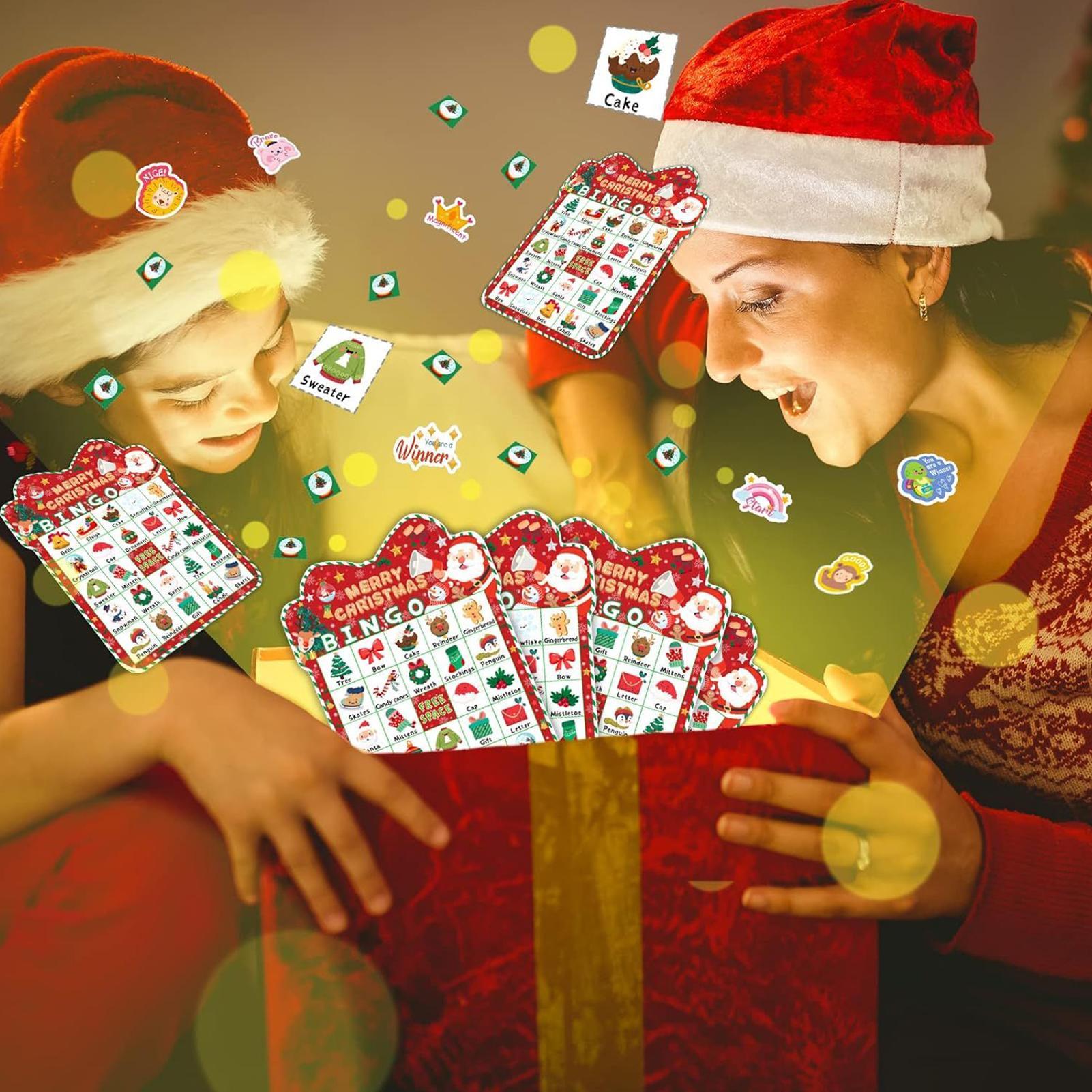 Board Game Festival - Cartes de Bingo de noël pour