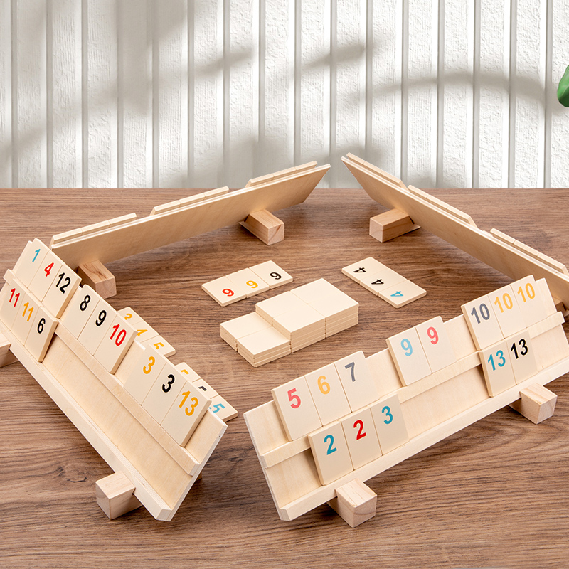 Board Game Digital - Jeu de carreaux en bois à