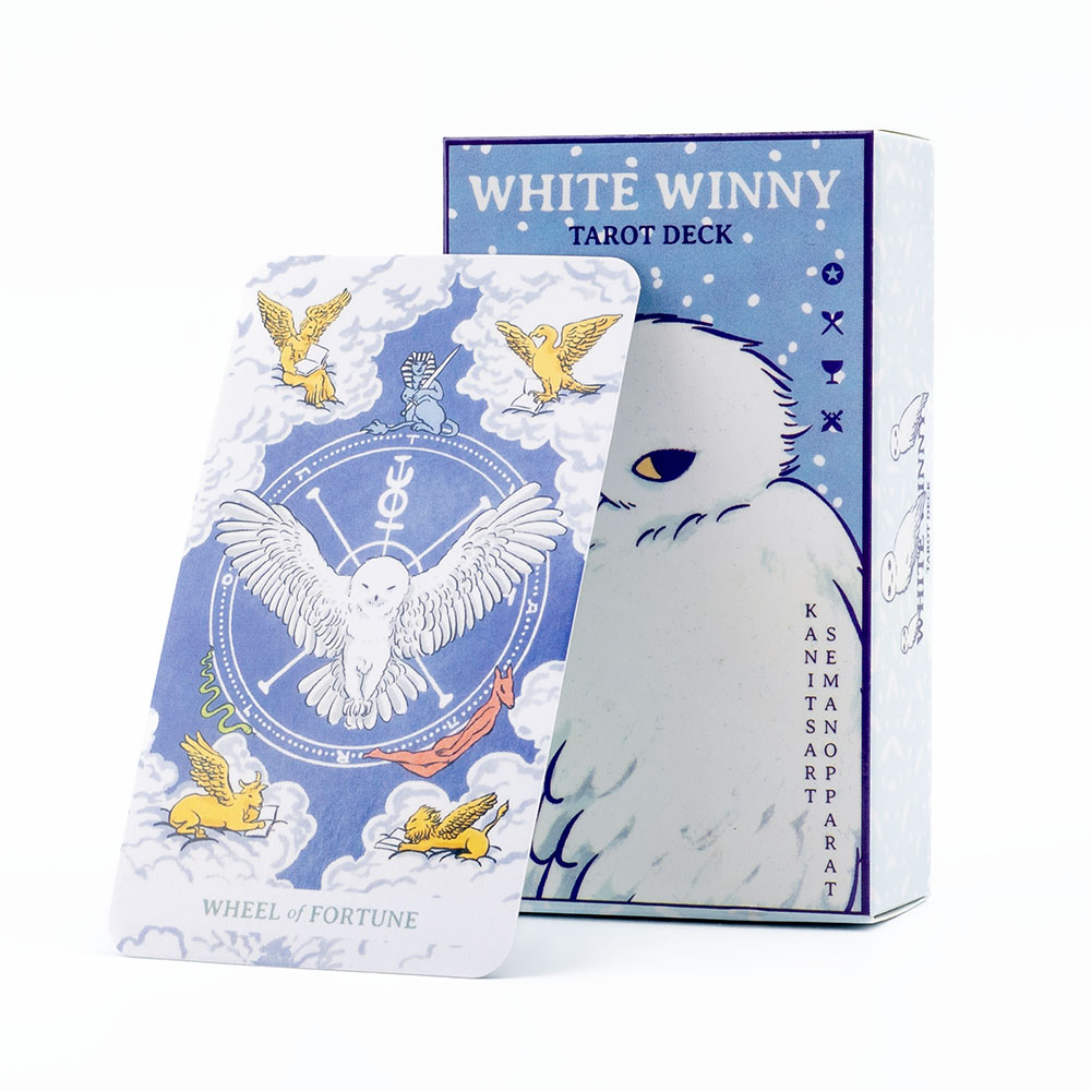 Board Game Quantum - Tarot Winny blanc édition anglaise, 80