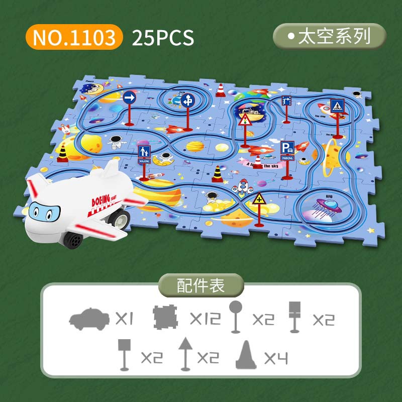 Board Game Race Track - Circuit de course de voitures électriques