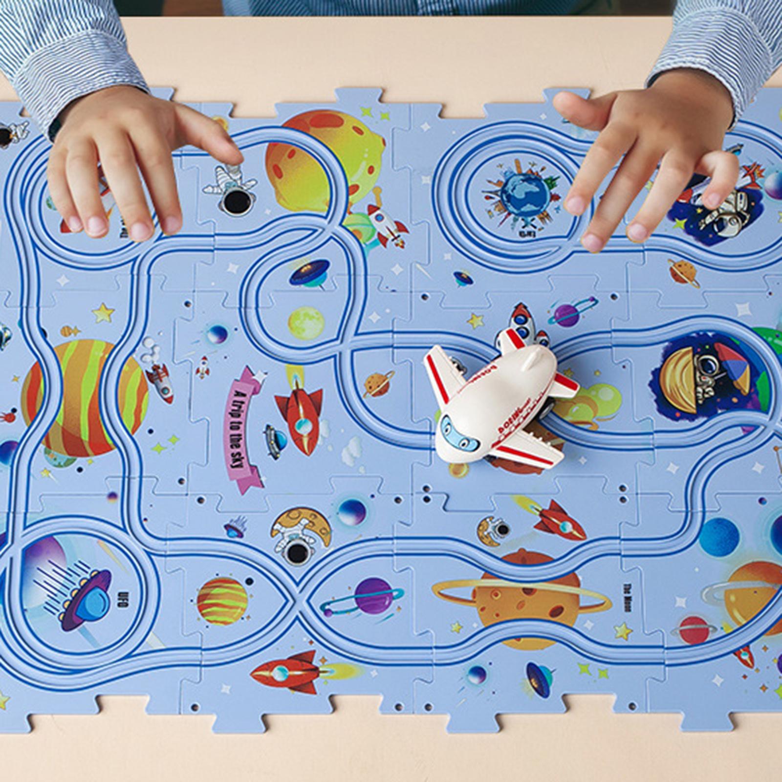 Board Game Race Track - Jouets de piste de course automobile,
