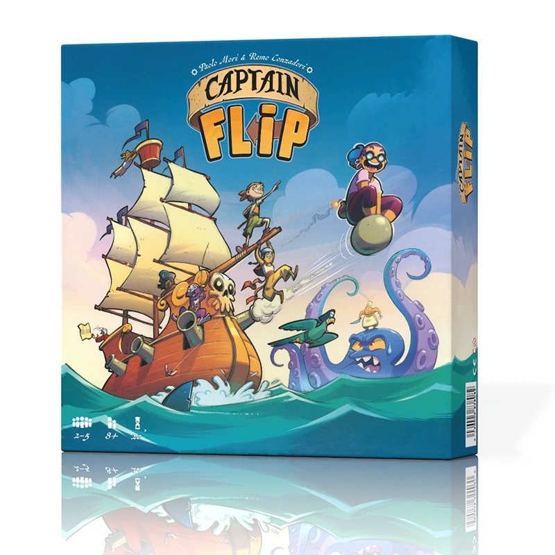 Board Game Pirates - Jeu de société Captain Flip Pirate