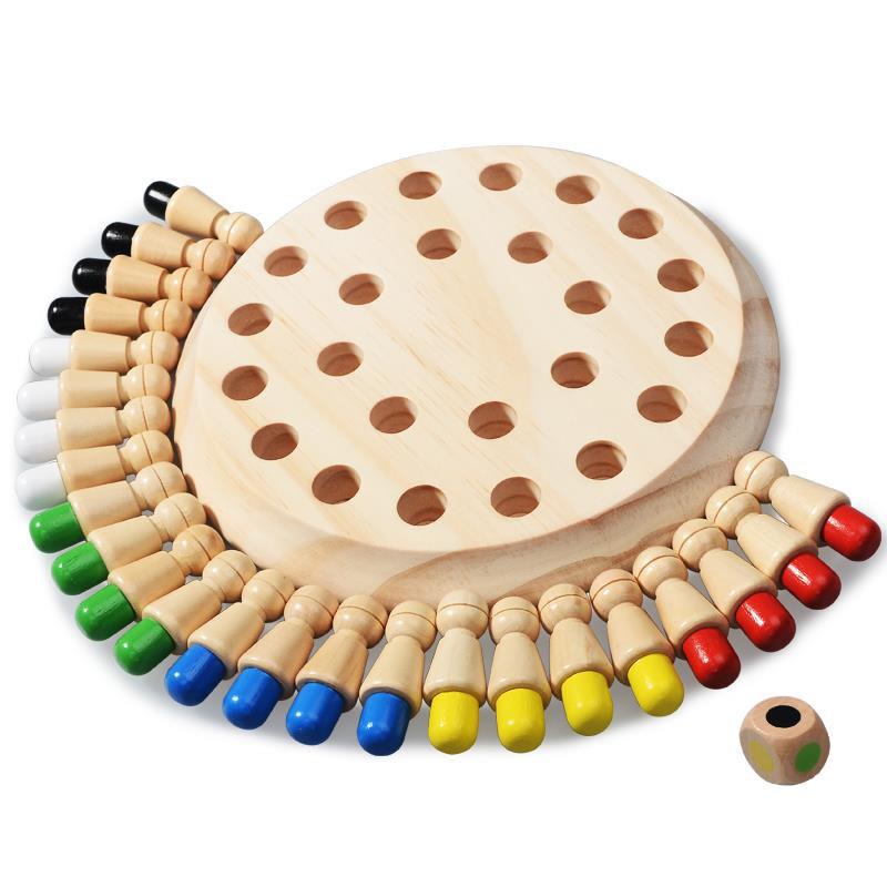 Board Game Of Life - Jouets Puzzle en bois Montessori, apprentissage