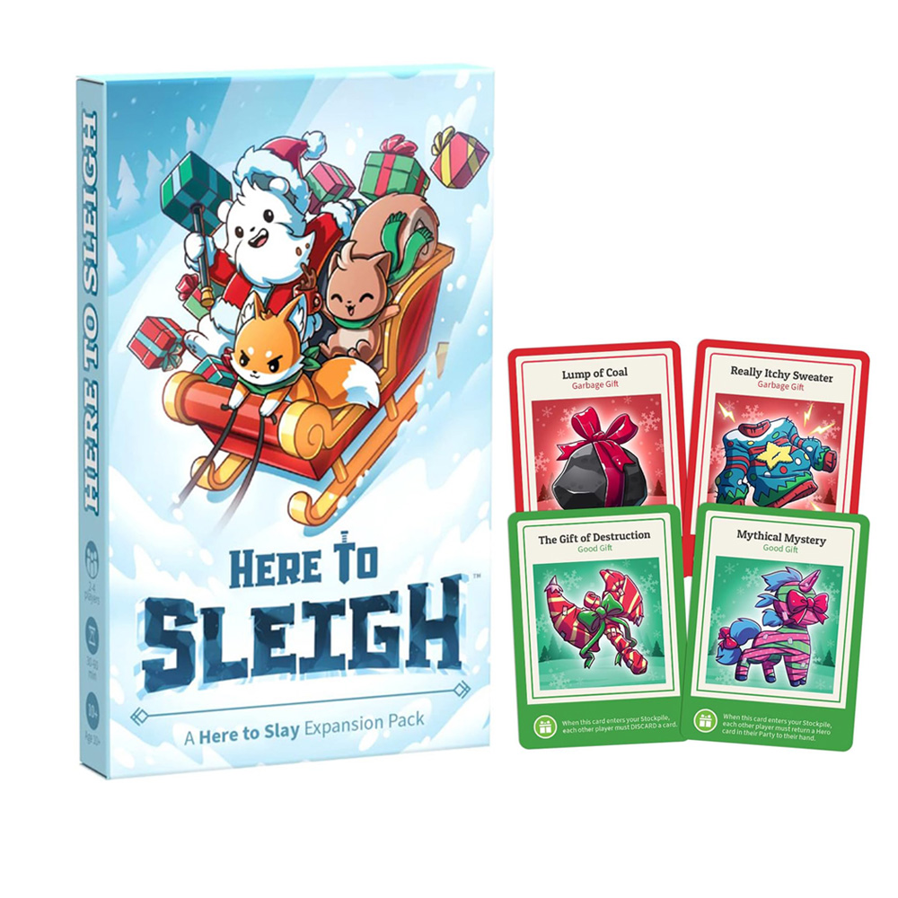 Board Game Pirates - Unstable Games Here to Sleigh Holiday