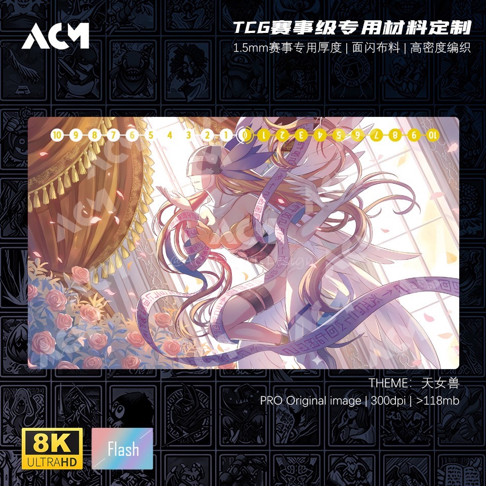 Board Game China - Tapis de jeu personnalisé Digimon TCG