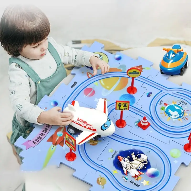 Puzzle éducatif pour enfants,  - Board Game Race Track avis et prix