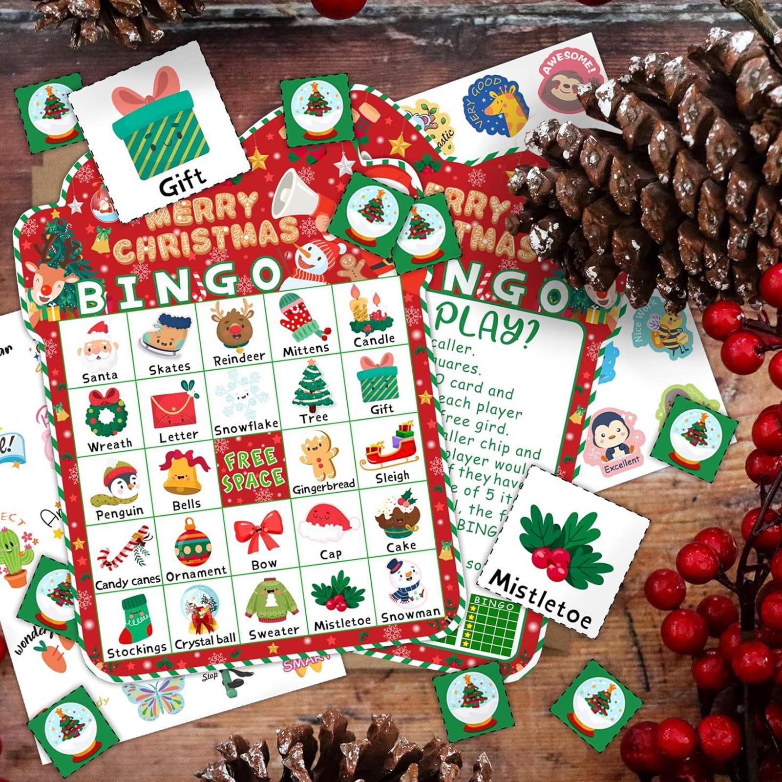 Cartes de Bingo de noël pour e - Board Game Festival avis et prix