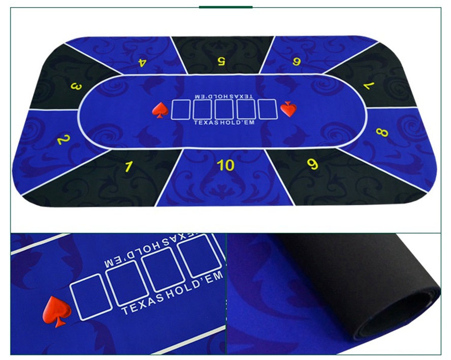 1.2*0.6m Texas Hold'em Poker n - Board Game Digital avis et prix