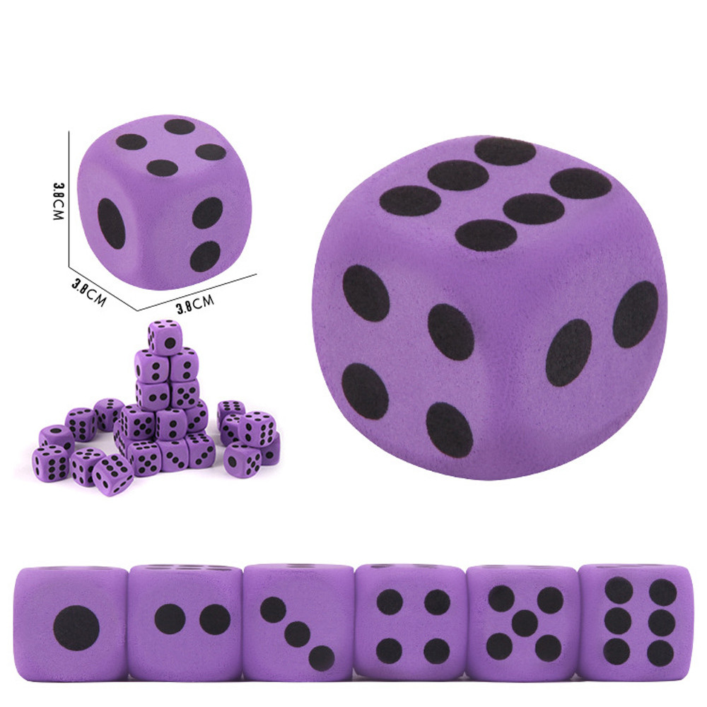 Dés géants en mousse EVA 38mm, - Board Game Digital avis et prix