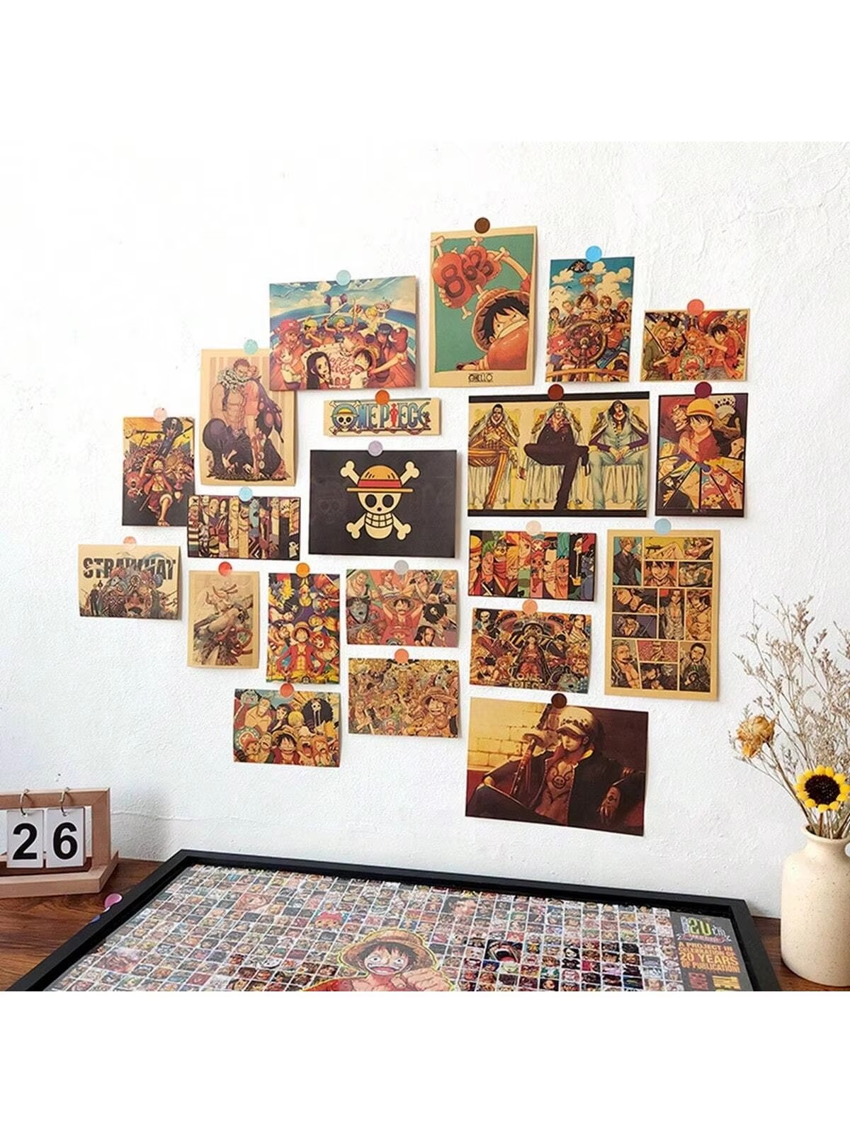 21 Affiches Vintage One Piece  - Board Game Pirates avis et prix