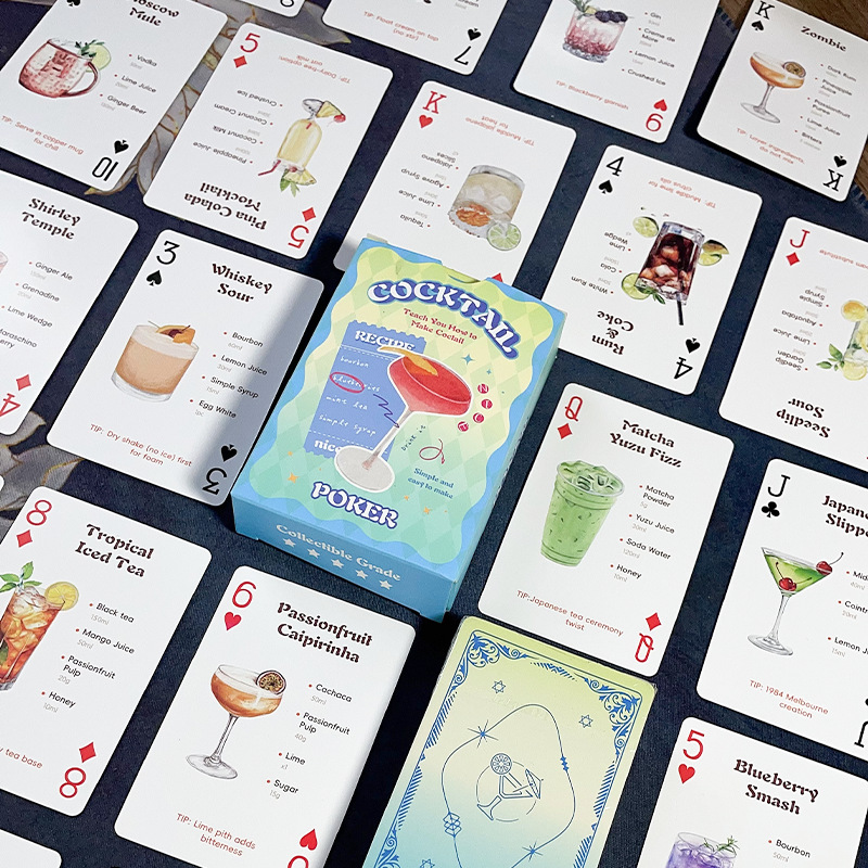 Nouvelles cartes à jouer de po - Board Game Festival avis et prix