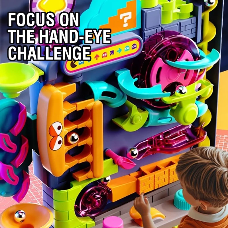 Puzzle balle piste course cour - Board Game Race Track avis et prix